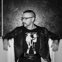 Black and white portrait of Darren Black